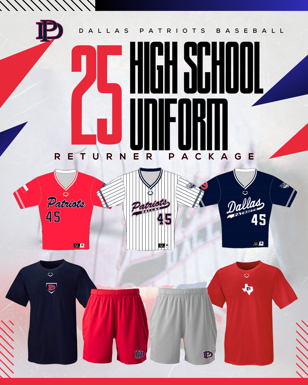 2025 High School Returning Player Package